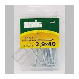 Escapula Aço Zincado 2.9x40...