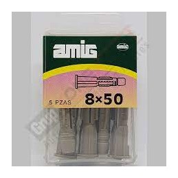 Bucha Plastica Gola 8x50...