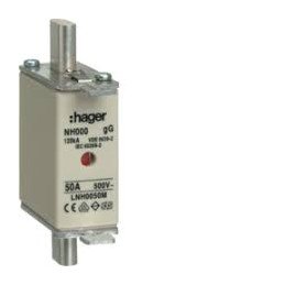 Fusivel NH000 50A HAGER