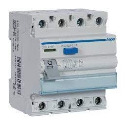 Diferencial 4x25A 300mA HAGER