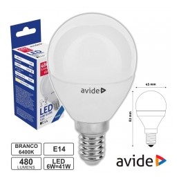 Lampada E14 LED 6W 480lm...