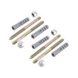 Conjunto Fixação Loiças Inox