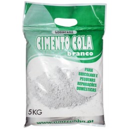 Cimento Cola Branco 5K...