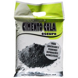 Cimento Cola Escuro 5kg...