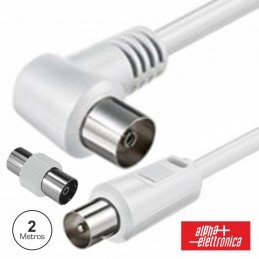 CABO COAXIAL MACHO/FÊMEA...