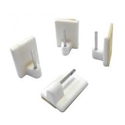 Suporte Autocolante Branco...