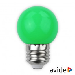LÂMPADA E27 1W LED GLOBO...
