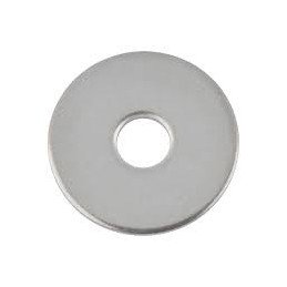 Anilha M6 Aba Larga Inox