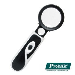 Lupa De Bolso 3x 20x C/ LED...