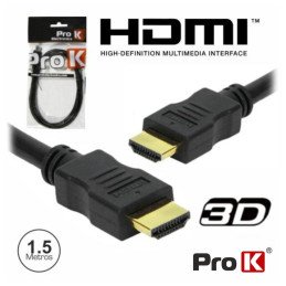 Cabo HDMI Dourado 4K Macho...