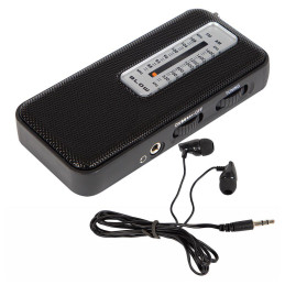 Rádio Portátil AM/FM A Pilhas