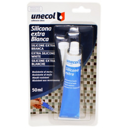 Silicone 50ml Branco UNECOL