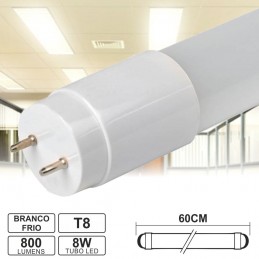Lampada T8 LED 8W 60 800lm...