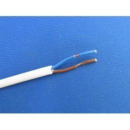Fio Plano 2x0.50 Branco