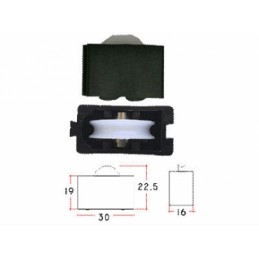 Rodizio S/400 SW C/Rolamento