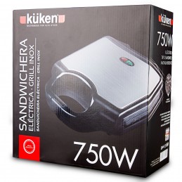 SANDUÍCHE ELÉTRICA 750W AÇO...