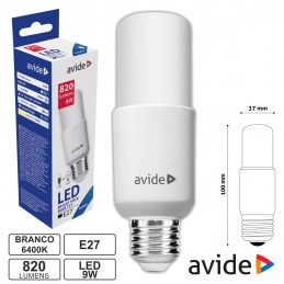 Lampada E27 STICK LED 9W...