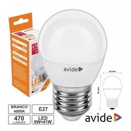 Lampada E27 LED 6W 570lm...