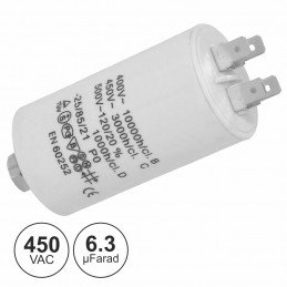 Condensador Arranque 6.3uF